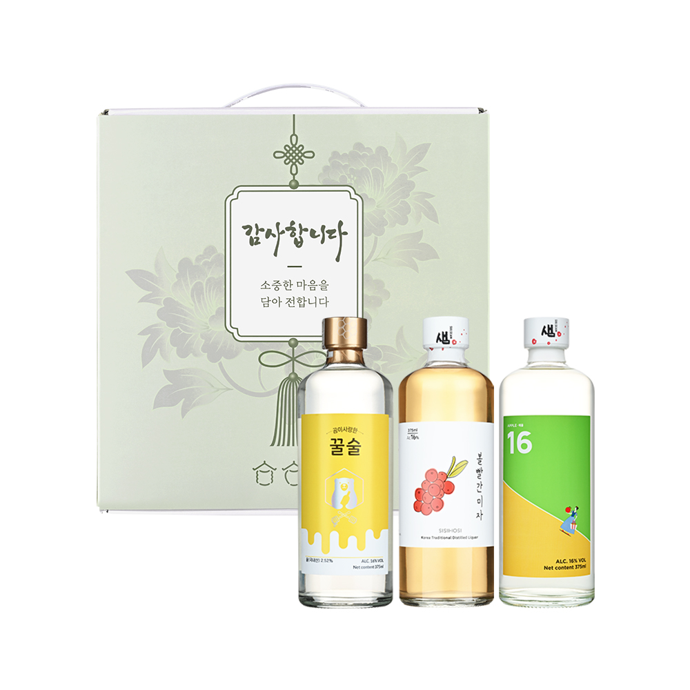 감사 3본입선물세트 달콤에디션 명절 설날 추석 가정의달 어버이날 스승의날 - 상세 이미지 2