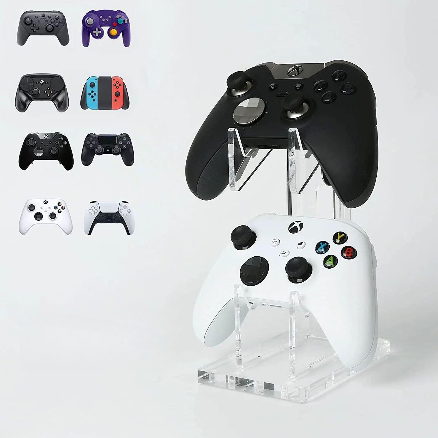 조이패드 거치대 게임패드 조이스틱 선반 브라켓 PS5 PS4 투명-싱글 레이어 - 상품 이미지