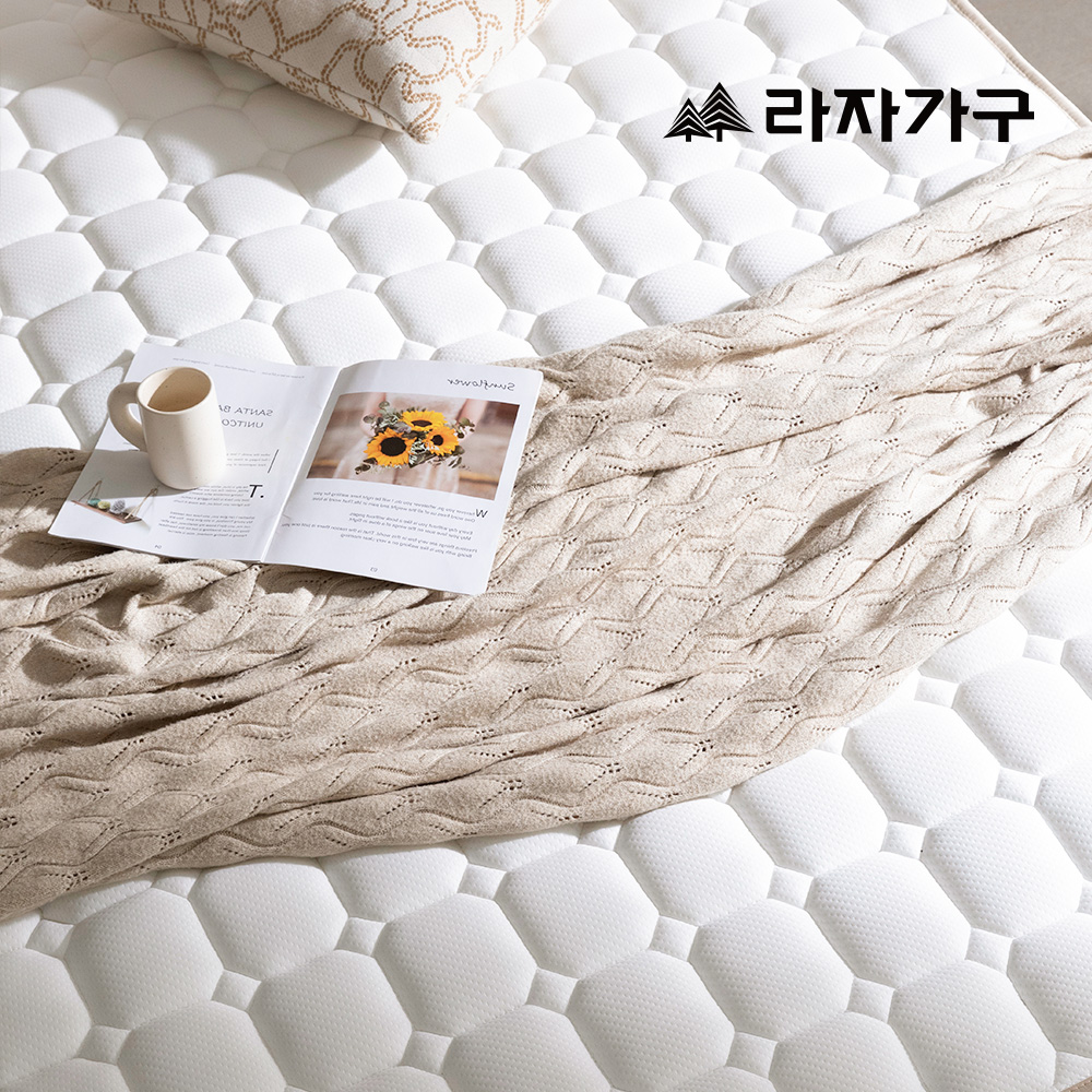 라자가구 멜로 타이트탑 포켓 롤팩 슈퍼싱글 원룸 매트리스 미디엄소프트 23cm SS - 상세 이미지 3