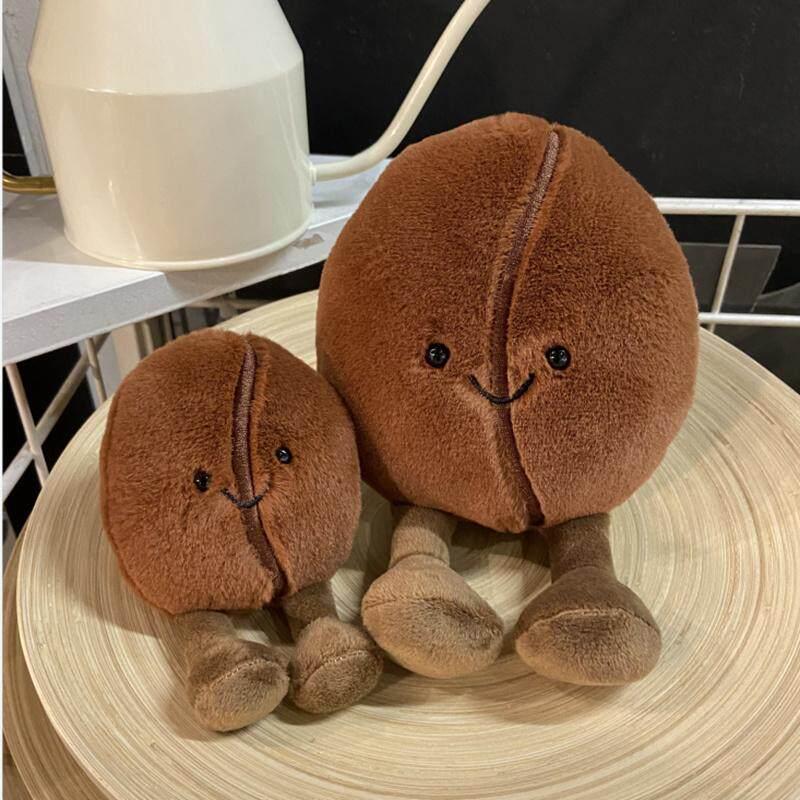 원두 모양 인형 귀여운 매장 커피콩 가정 솜인형 - 상세 이미지 3