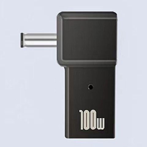 C타입 to 100W DC 노트북 변환 젠더 충전 컨버터 외경 내경 6.0/0.6/3.7mm - 상품 이미지