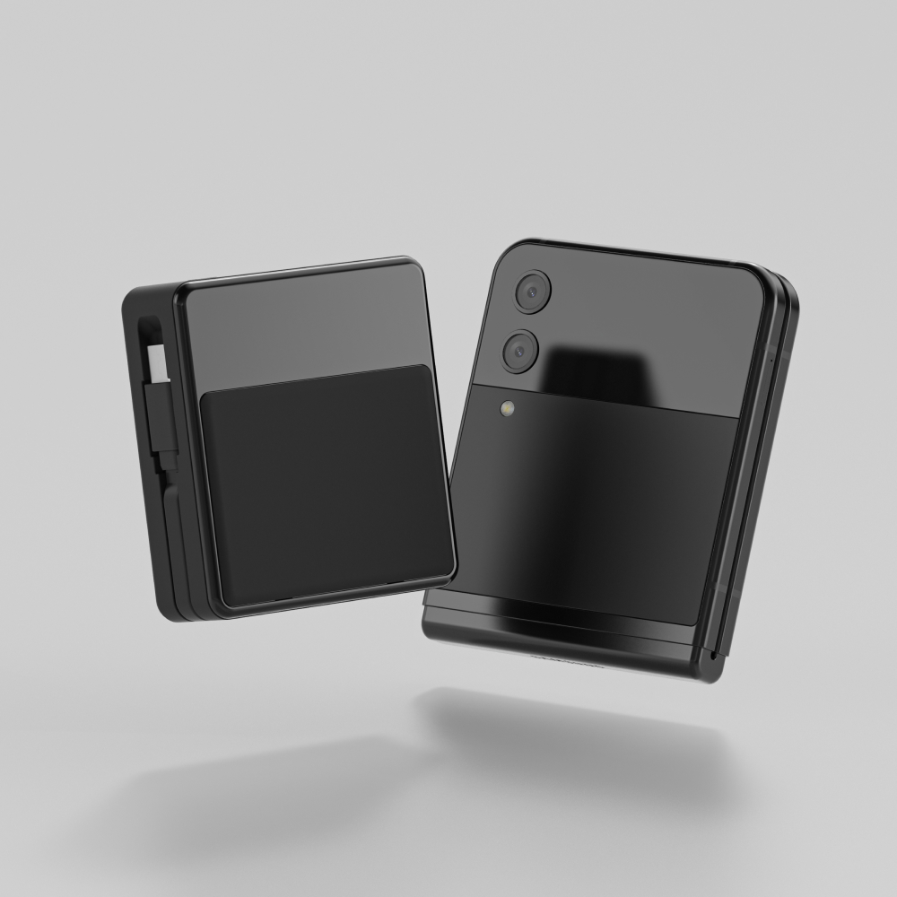 미니덕트 쿼드로 대용량 미니 보조배터리 PD 22.5W 고속충전 10000mAh, 매트 블랙 이미지 8