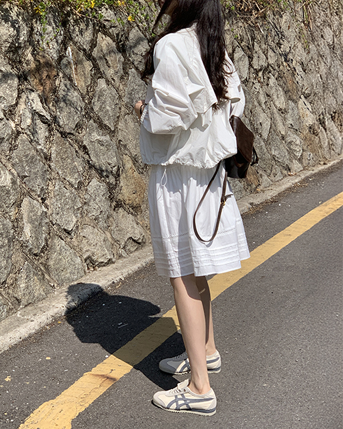 4879 하이넥 블루종 야상 점퍼 봄 간절기 이미지 6