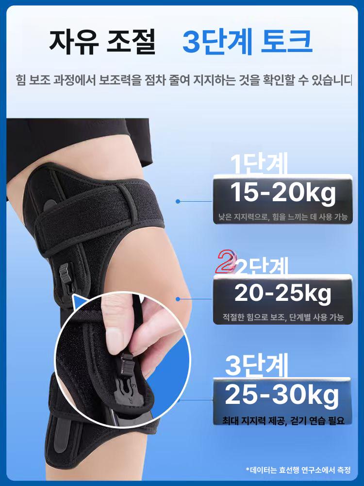 경량 노인 걷기 어르신 복지 걸음보조기 외골격 요양원 10세대 2개 세트 블랙 프리사이즈 - 상세 이미지 4