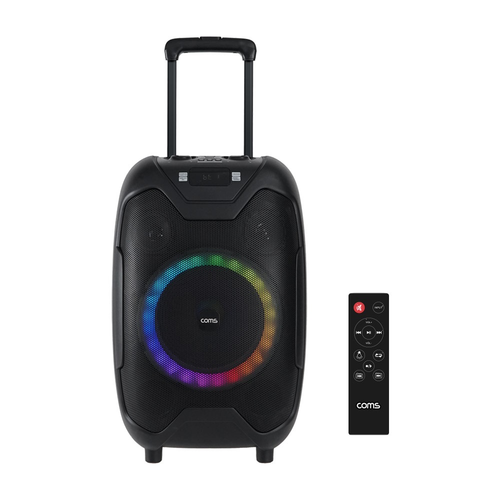 COMS 이동식앰프 KY600S4 무선마이크 헤드셋 블루투스 스피커 50W 행사 강의용 - 상세 이미지 2