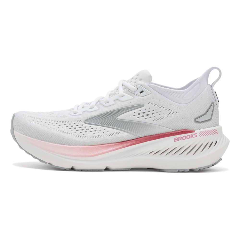 브룩스 Glycerin 23 여성 운동화 런닝화 White/Harbor Mist/Metallic - 상품 이미지