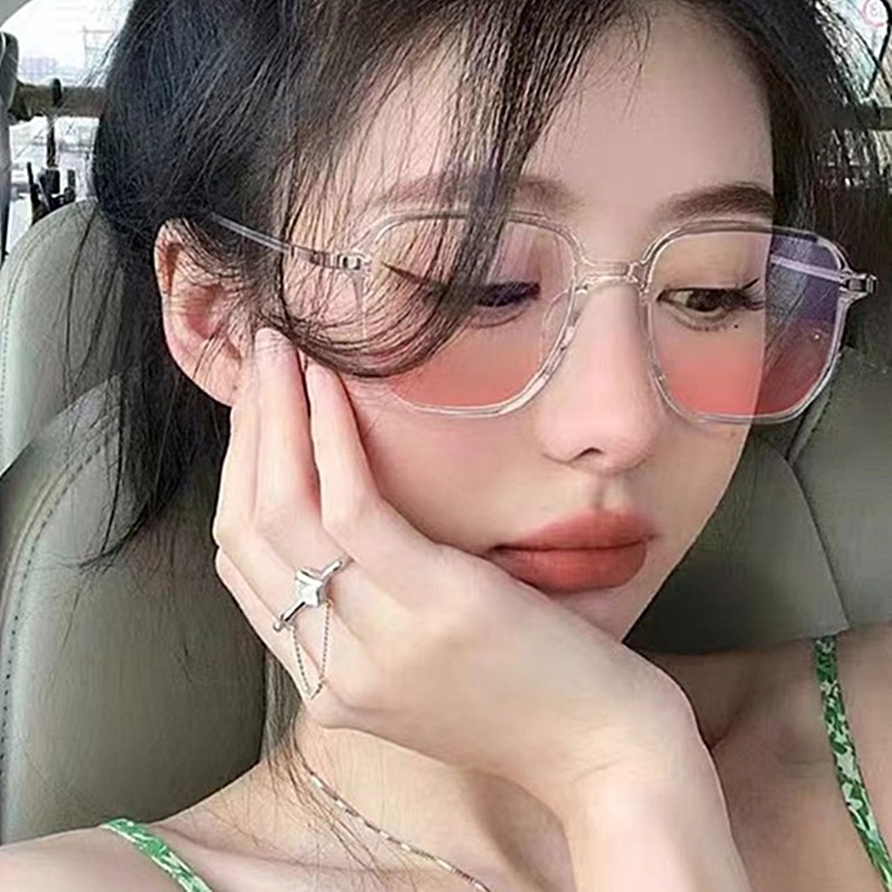뿔테안경 볼터치 패션 안경테 여성 데일리 박대표마켓 - 상세 이미지 5