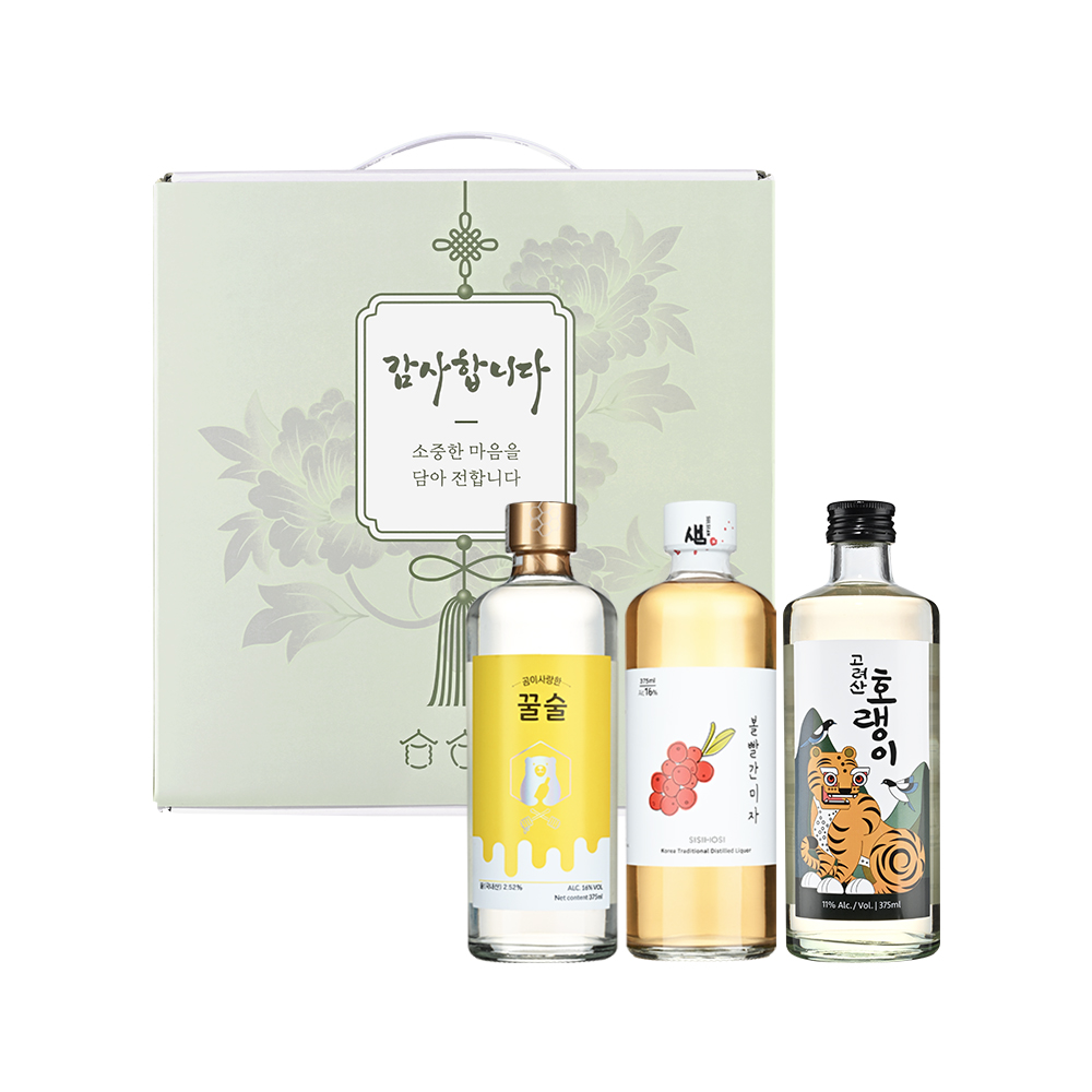 감사 3본입선물세트 달곰에디션 명절 설날 추석 가정의달 어버이날 스승의날 - 상세 이미지 2