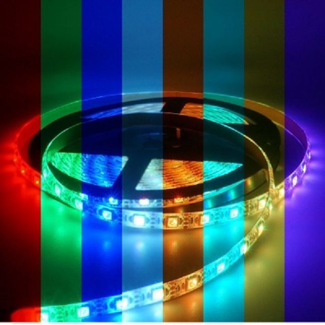 인테리어 RGB 에폭시 5V LED바 조명 튜닝 5M - 상품 이미지