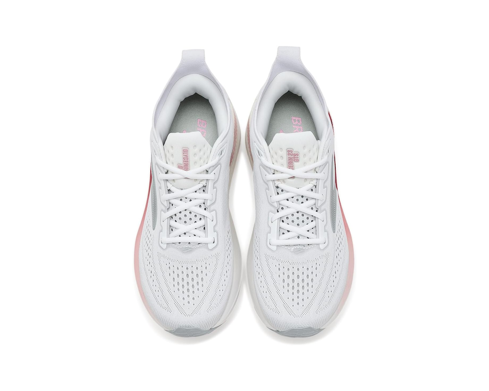 브룩스 Glycerin 23 여성 운동화 런닝화 White/Harbor Mist/Metallic - 상세 이미지 3