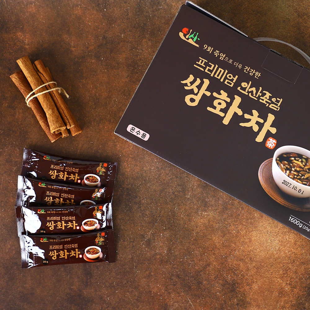 인산죽염 프리미엄 쌍화차 [20g 80포] - 상세 이미지 4