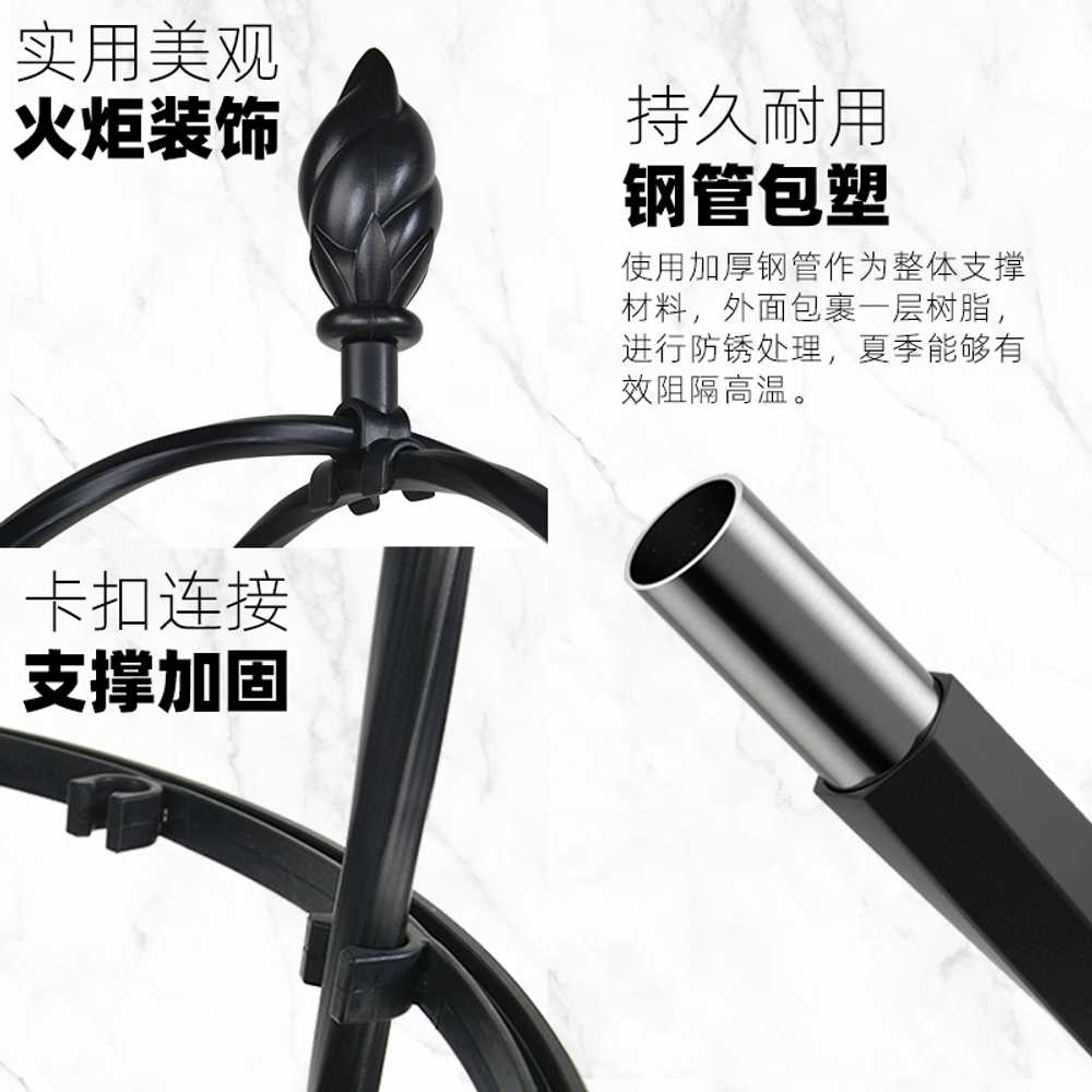 덩굴 지지대 철제 덩쿨 프레임 용 식물 장미 꽃 거치대 - 상세 이미지 4