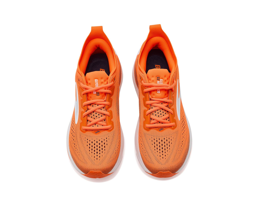 브룩스 Glycerin 23 남성 운동화 런닝화 Shocking Orange/Blue/White - 상세 이미지 3