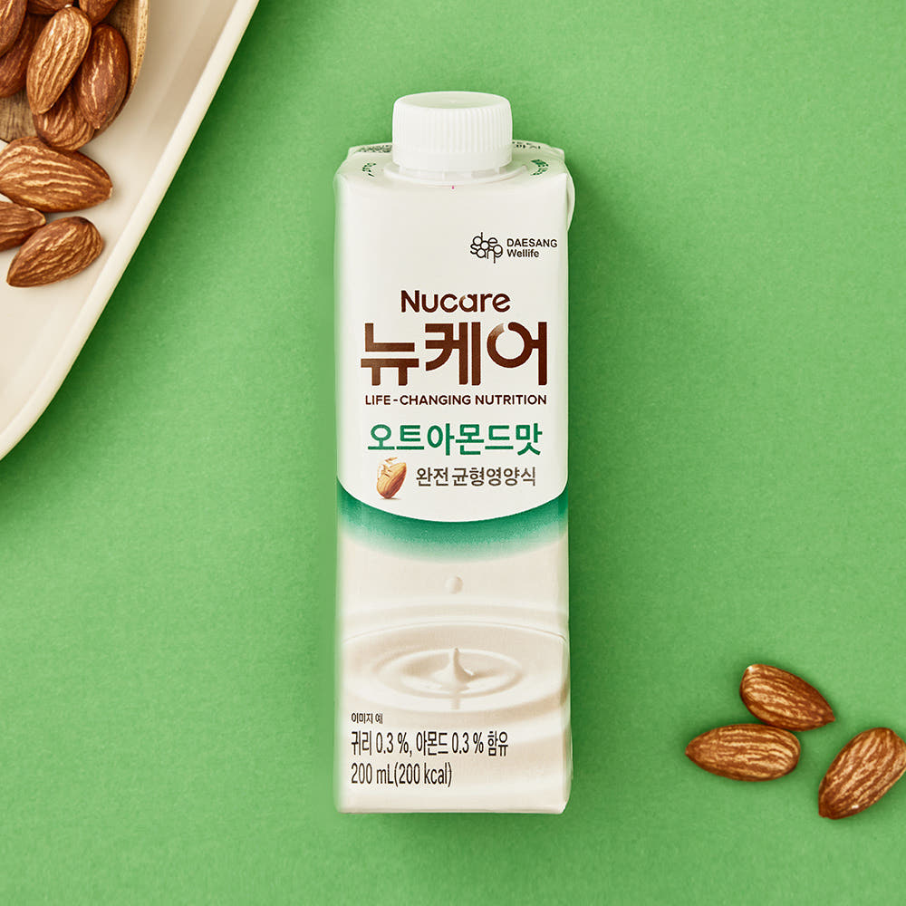 뉴케어 오트아몬드맛 완전균형영양식 식사대용 오트아몬드, 200ml, 48개 - 상세 이미지 2
