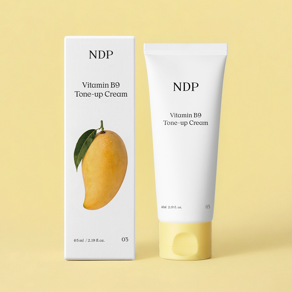 엔디피 NDP 비건 비타민 B9 파데프리 톤업 미백 화이트닝 크림 65ml 이미지 2