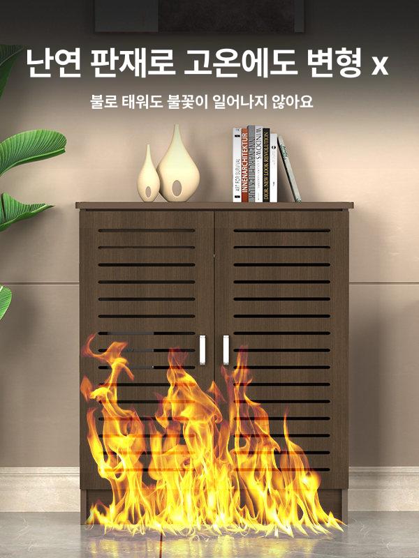 셋톱박스 정리함 모뎀 공유기 수납 선반 인테리어 50x30cm/높이 70cm 고급형 내구성 - 상세 이미지 4