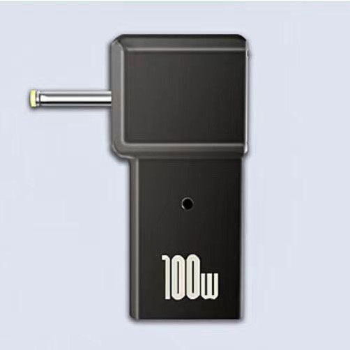 C타입 to 100W DC 노트북 변환 젠더 충전 컨버터 외경 내경 2.5/0.7mm - 상품 이미지