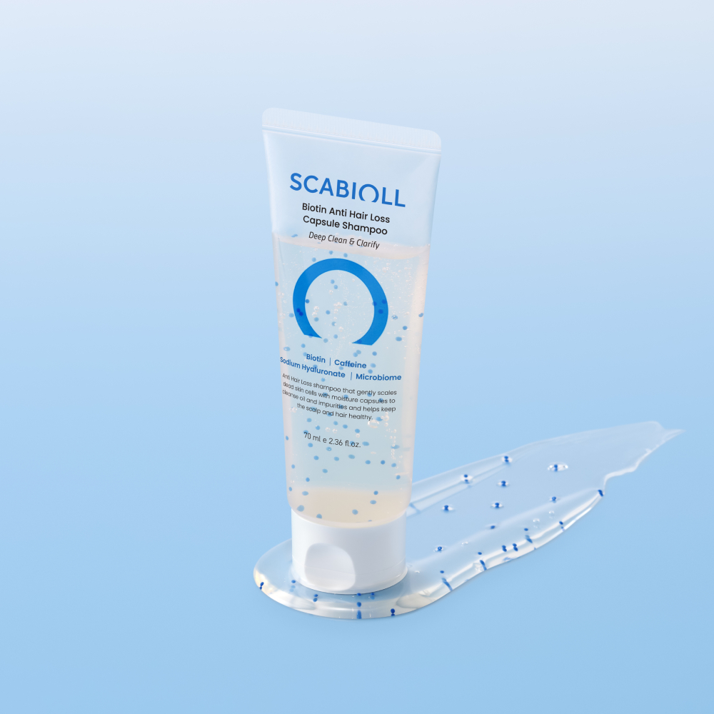 스카비올 탈모증상완화 캡슐 샴푸 70ml 제품 이미지