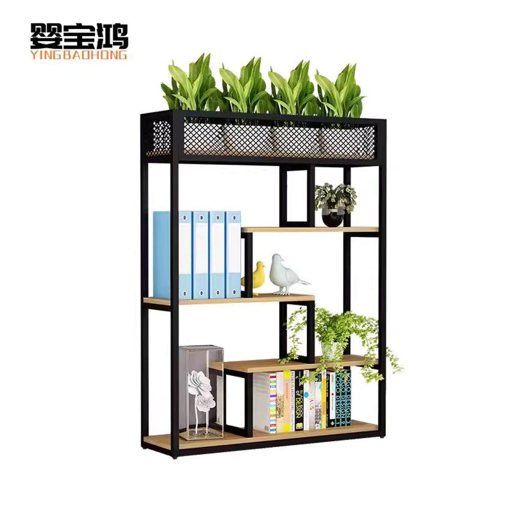 철제 화분 파티션 난간 카페 랙 원룸 레스토랑 칸막이 100 3단 - 상세 이미지 5