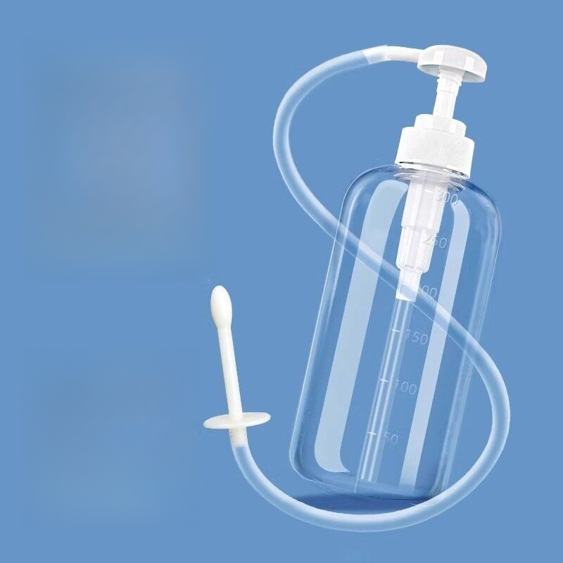 관장기구 도구 장청소 성인 슬립 입체 방지 300ml 세척기 + 세척 헤드 1개 - 상품 이미지