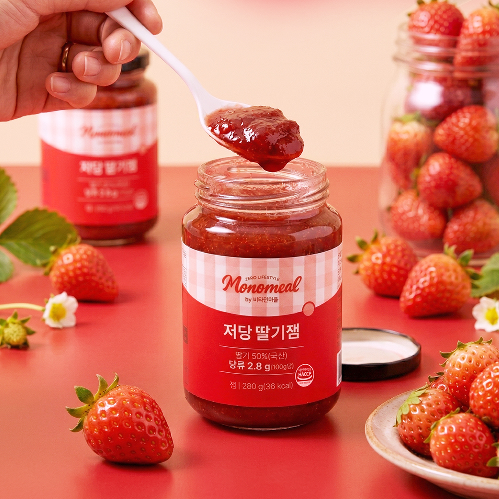 저당잼 알룰로스딸기잼 비타민마을잼 저당잼추천 딸기잼후기