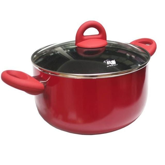 ELO 인덕션 겸용 세라믹 양수 라면 찌개 냄비 22cm - 상품 이미지