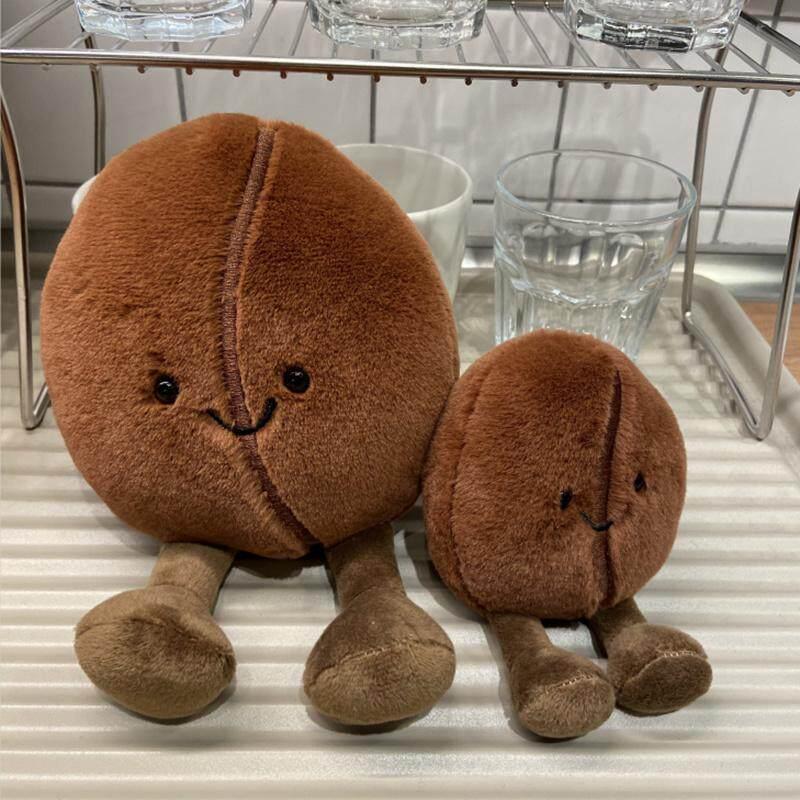 원두 모양 인형 귀여운 매장 커피콩 가정 솜인형 - 상세 이미지 4