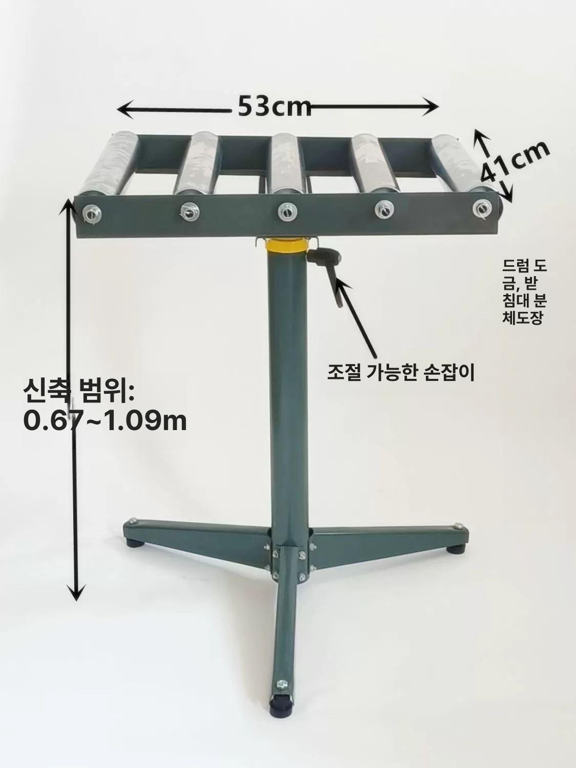 목공 보조 작업대 롤러 스탠드 공방 절단 지지대 작업 다이 - 상세 이미지 2