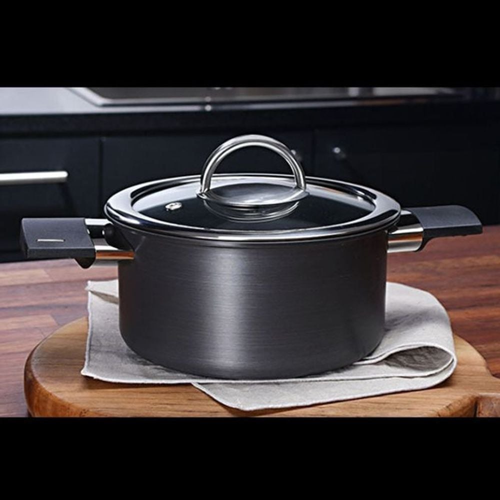 유진토스코 인덕션 겸용 경질 양수 찌개 라면 냄비 16cm - 상품 이미지