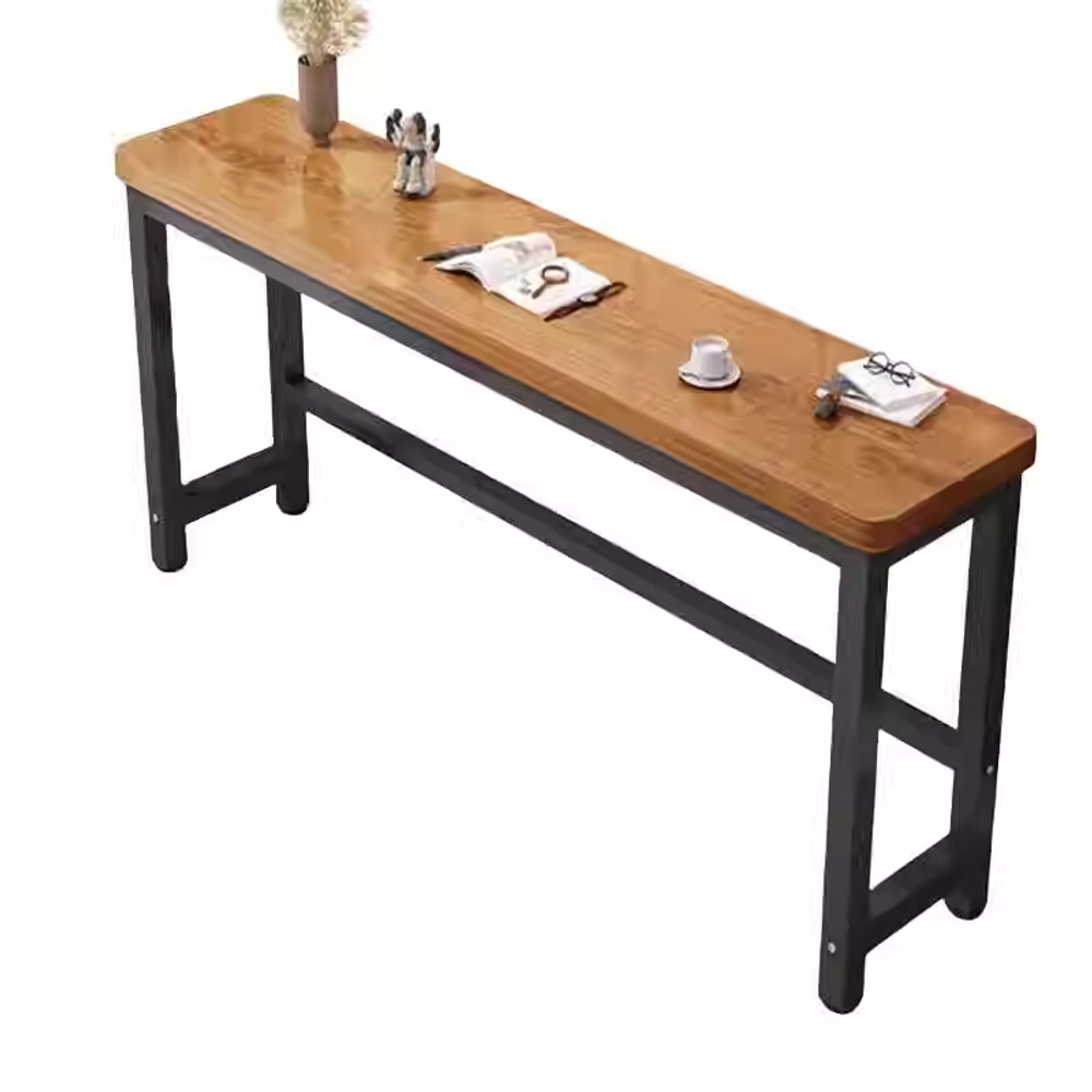 창가 테이블 사이드 바 좁고긴 카페 선반 책상 받침대 70x35x90 이미지 6