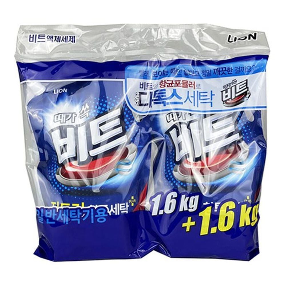 일반용 세탁기 액체 빨래 세탁 세제 비트 3.2kg - 상품 이미지