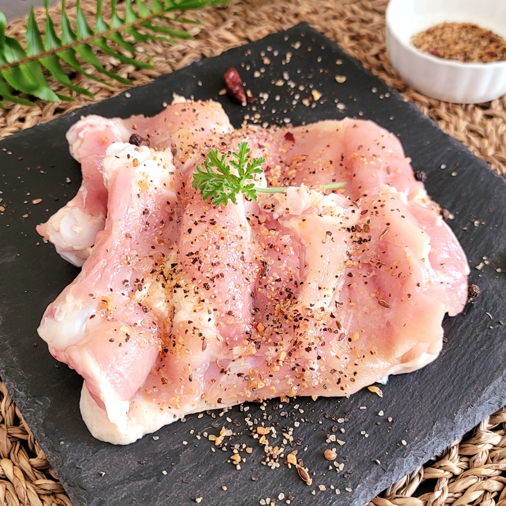 춘천 달수 닭다리살 허브솔트닭갈비 1kg, 1팩 (3-4인분) 캠핑용 닭갈비 밀키트 맛집 - 상세 이미지 4