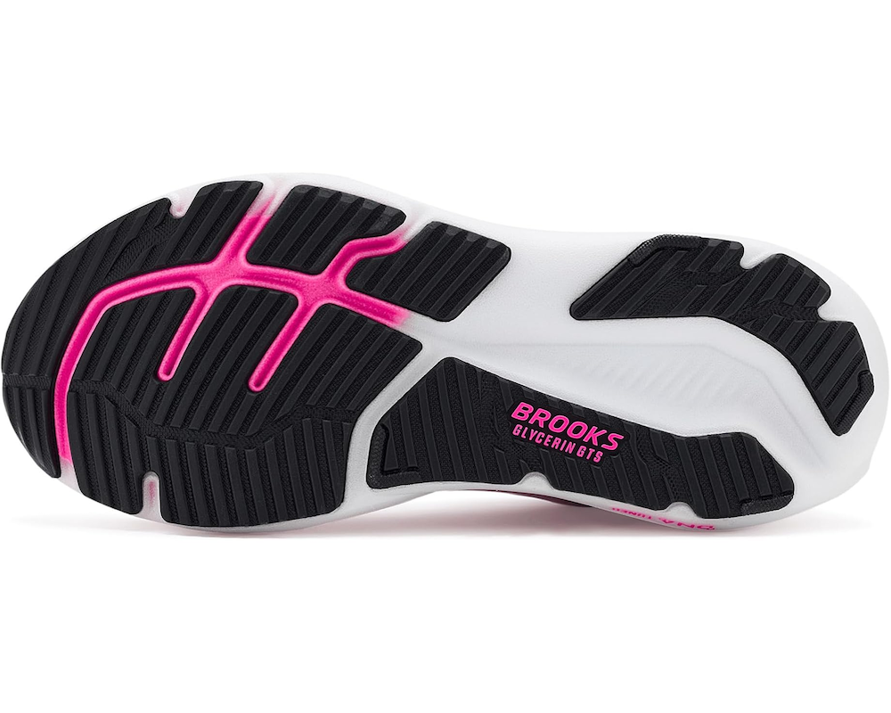 브룩스 Glycerin 23 여성 운동화 런닝화 White/Phantom/Cyber Pink - 상세 이미지 4