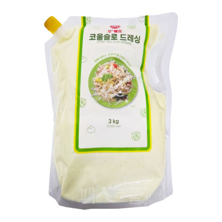 오뚜기 오쉐프 코울슬로 드레싱 3kg