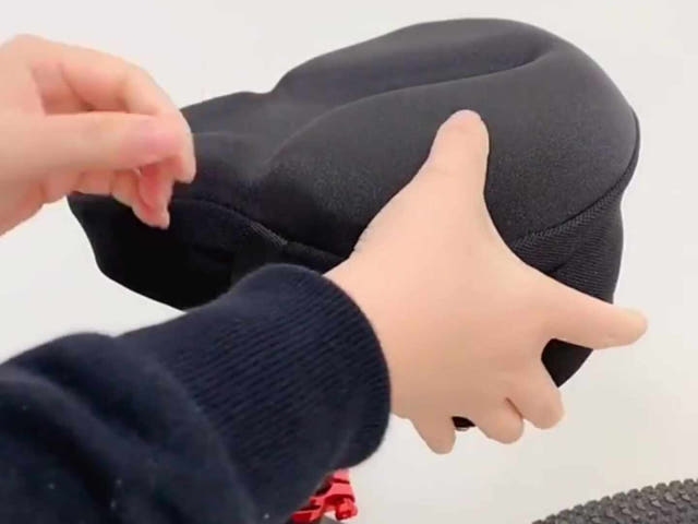 스포랩 안장 자전거안장 쿠션 실내 전기 전립선 무통증 커버