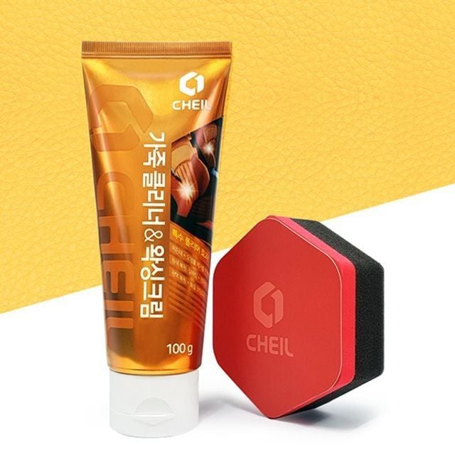 자동차 차량용 가죽 시트 레더 세정제 클리너 왁스 100g - 상품 이미지