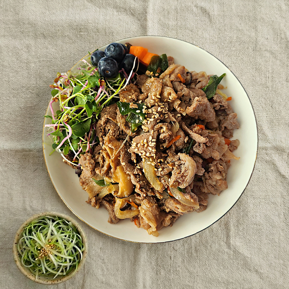 갈비아저씨 돼지불고기 돼지불백 대용량 업소용 600g 6팩 (3.6kg) - 상품 이미지