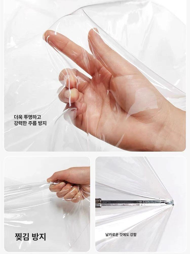 책장가리개 먼지 PVC 필름 커튼 선반 가리개 책장가리개 고급형 내구성 강화 튼튼한 제품 - 상세 이미지 3