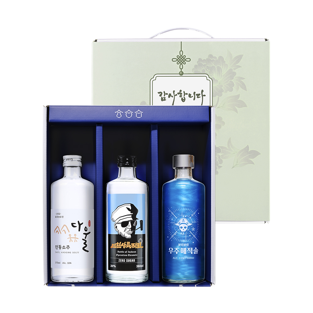 감사 3본입선물세트 인천밤에디션 명절 설날 추석 가정의달 어버이날 스승의날 - 상세 이미지 3