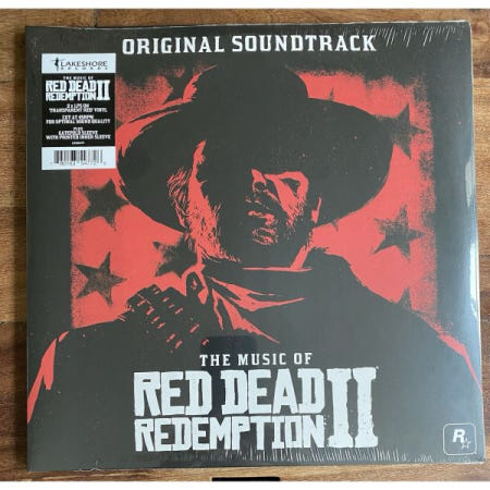 [해외](수입 LP) Red Dead Redemption 2 Original Soundtrack Transparent Red Vinyl 2LP NEW