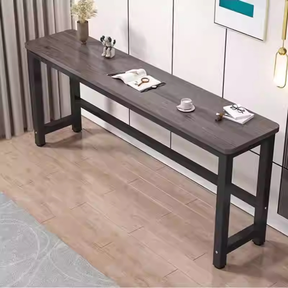 창가 테이블 사이드 바 좁고긴 카페 선반 책상 받침대 70x35x90 - 상세 이미지 3