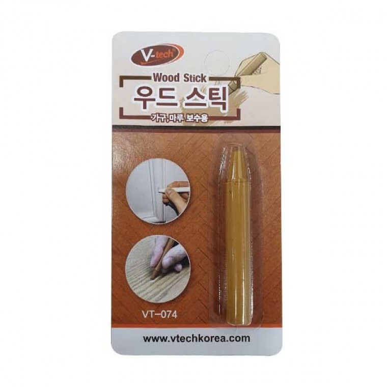 가구 보수 마루 목재 원목 나무 우드스틱 4호 갈색 - 상품 이미지
