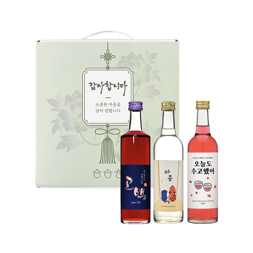 감사 3본입선물세트 고마오에디션 명절 설날 추석 가정의달 어버이날 스승의날 - 상세 이미지 2