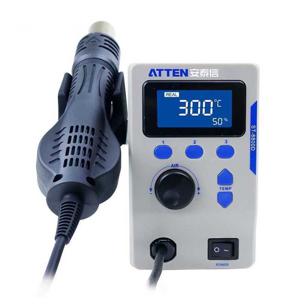 산업용 납땜 인두 열풍장비 히팅기 용 ST-8800D 온도조절 - 상품 이미지