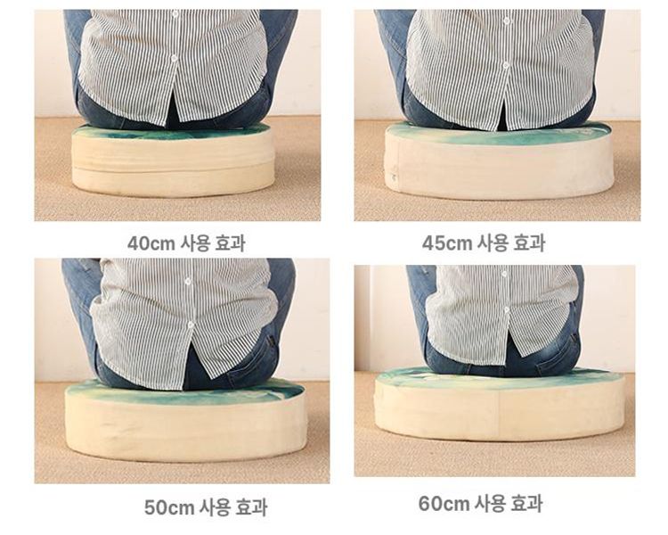절방석 108방석 딱딱한방석 절운동 다다미바닥형 좌복 커피색 30 6cm 어린이용 - 상세 이미지 4