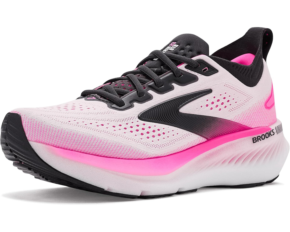 브룩스 Glycerin 23 여성 운동화 런닝화 White/Phantom/Cyber Pink - 상세 이미지 2