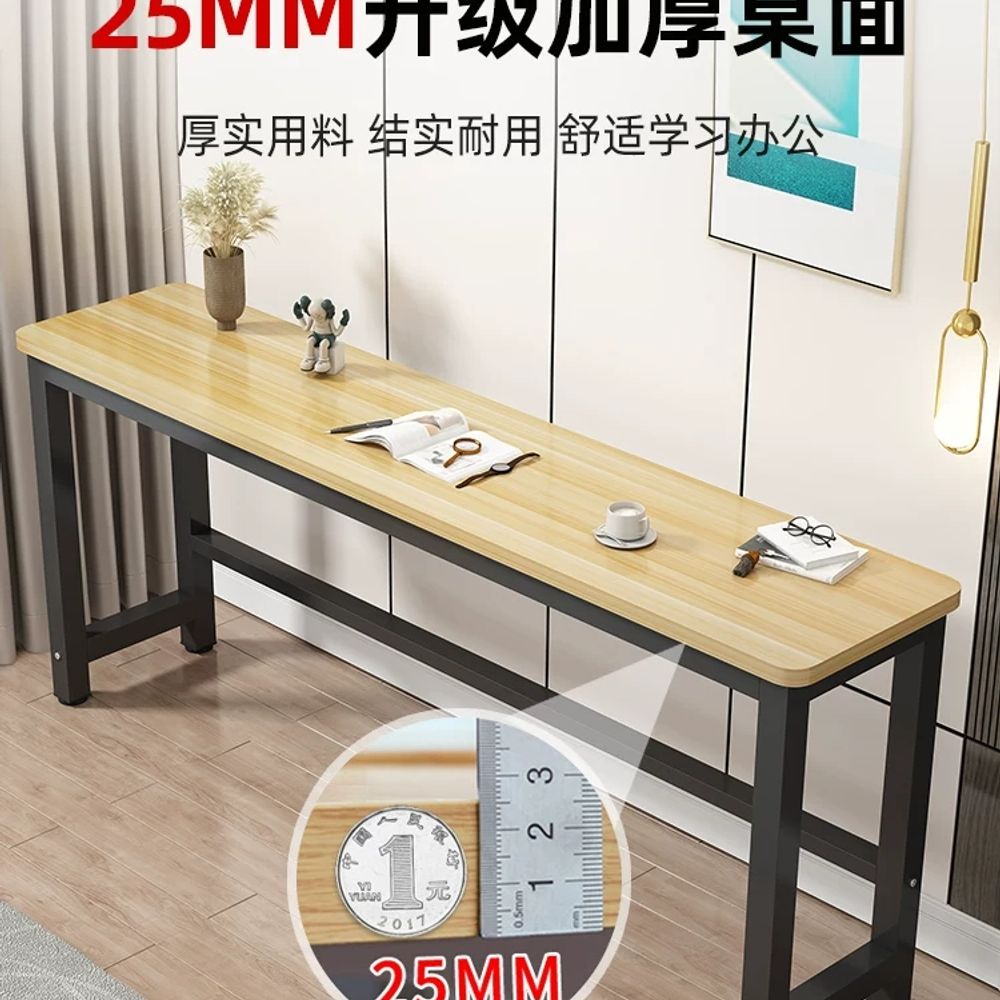 창가 테이블 베란다 홈바 슬림형 사이드책상 카페 탁자 폭좁은 거실 - 상세 이미지 2