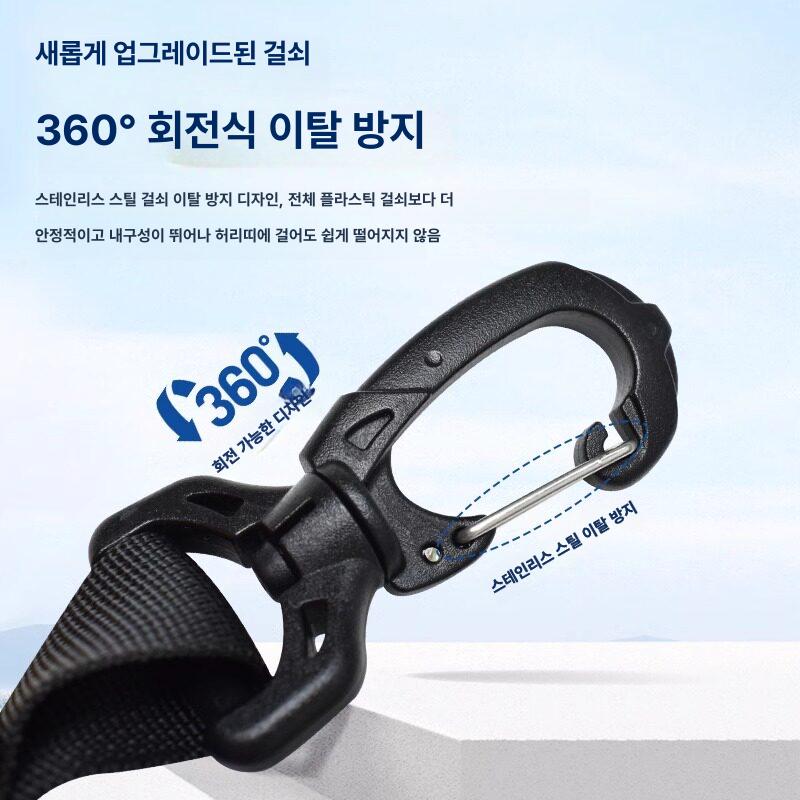 자동팽창 물놀이 낚시 팽창 허리 바다낚시 구명조끼 구명 벨트 고급형 내구성 강화 튼튼한 - 상세 이미지 5