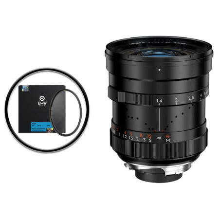 타이포크 Thypoch 타이포크 Simera 21mm F1.4 ASPH. M마운트 블랙 + BW필터