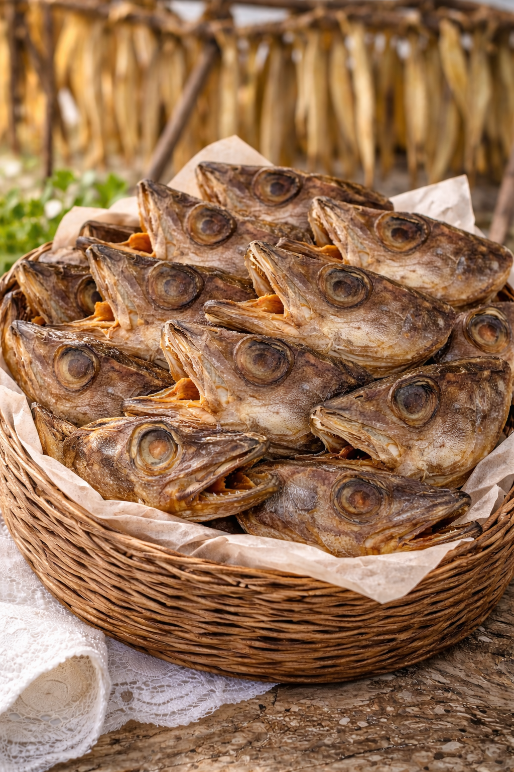 강원도 대관령 자연건조 북어머리 황태머리 김장재료 1kg, 1개 - 상품 이미지